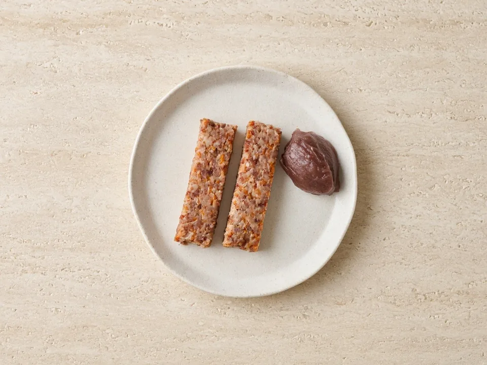 Adzuki beans for 6 months+: smooth mash or bean fingers