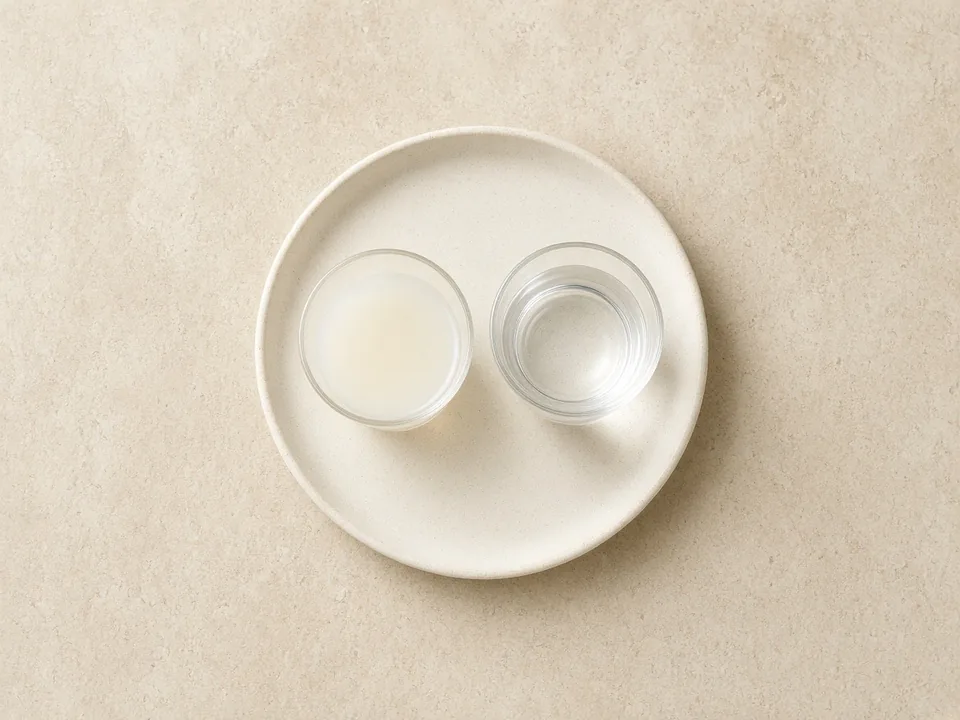 Almond milk for 18 months+: a drink with meals, water in between