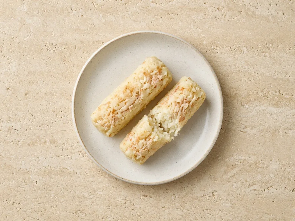 Anchovies for 6 months+: flaked fresh anchovies or fish cakes