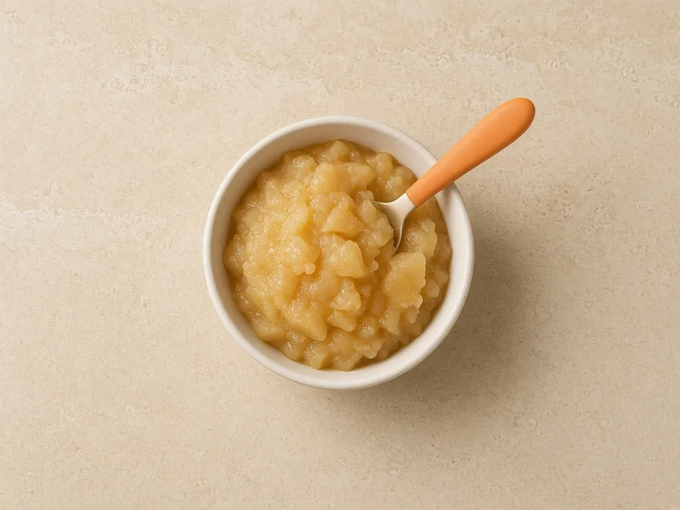 Applesauce for 18 months+: from a bowl, as a topping or in baking