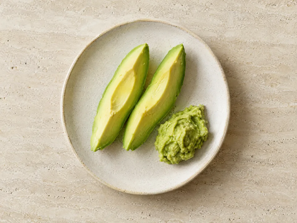 Avocado for 6 months+: thick spear or smooth mash