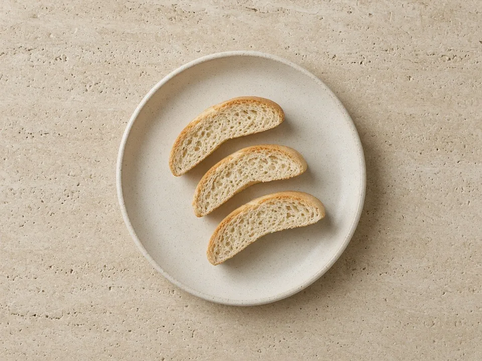 Bagel for 6 months+: lightly toasted narrow strips