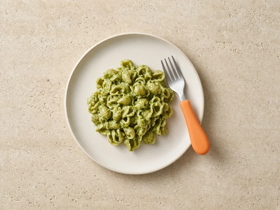 Basil for 12 months+: chopped into family meals