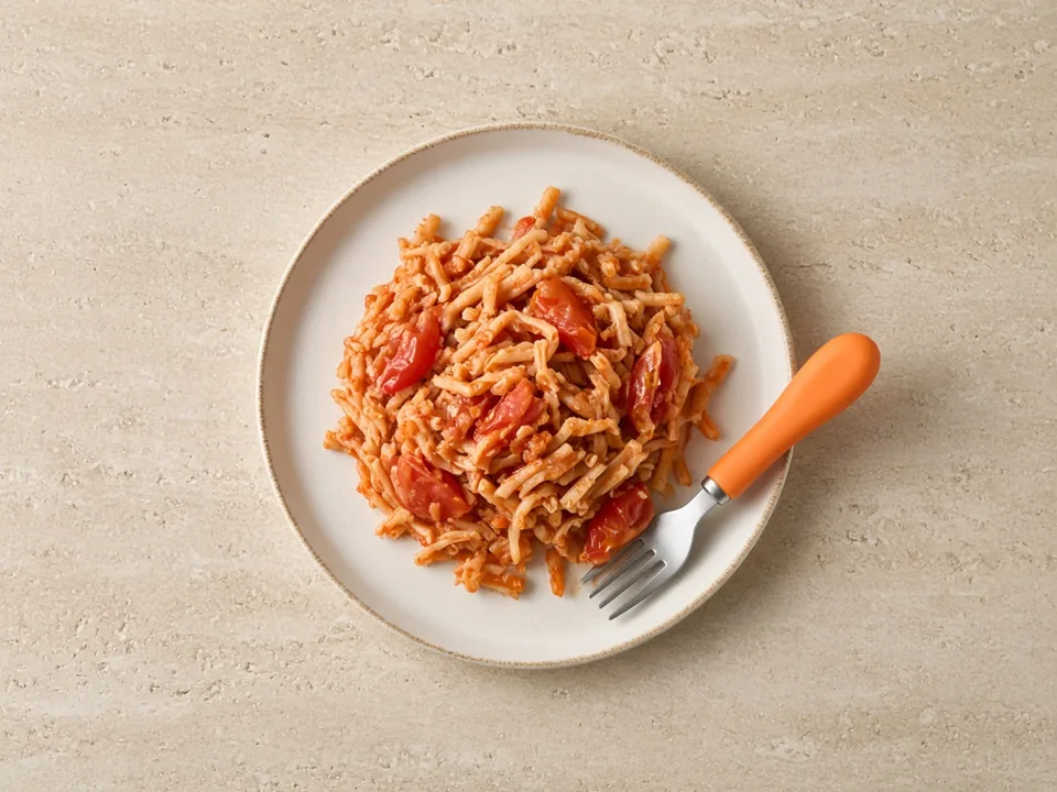 Bean pasta for 18 months+: any well-cooked shape