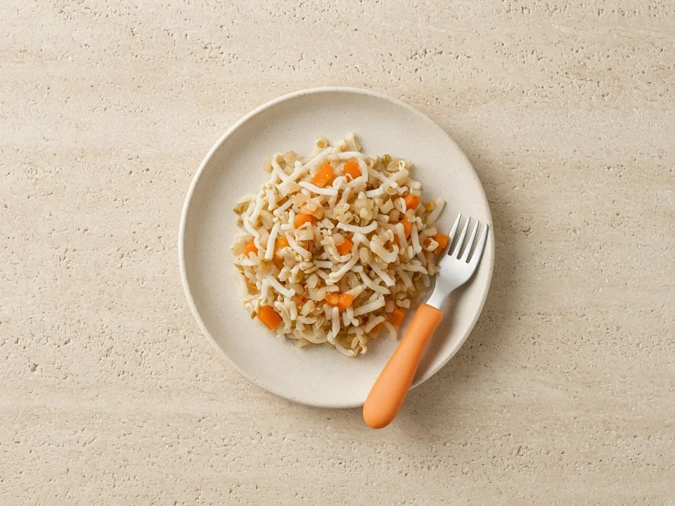 Bean sprouts for 12 months+: chopped in family meals
