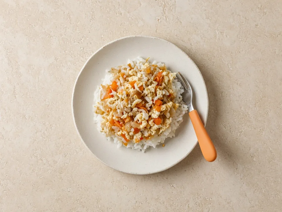 Bean sprouts for 18 months+: cooked and chopped in dishes