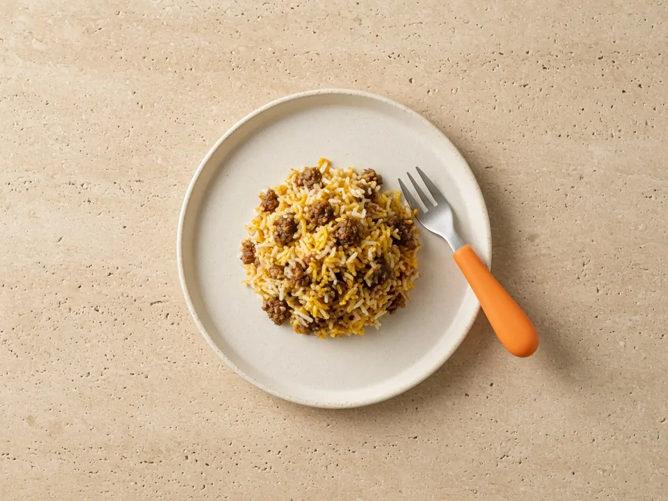 Biryani for 18 months+: family biryani, mild