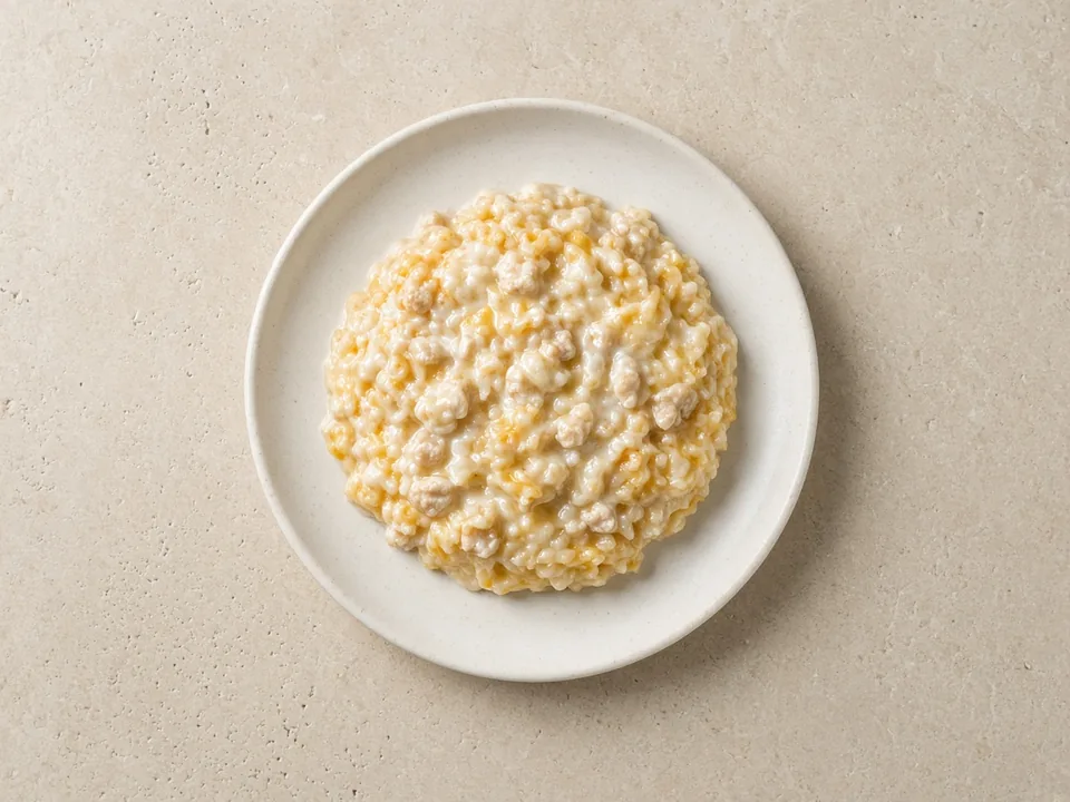 Biryani for 9 months+: soft, lumpy biryani