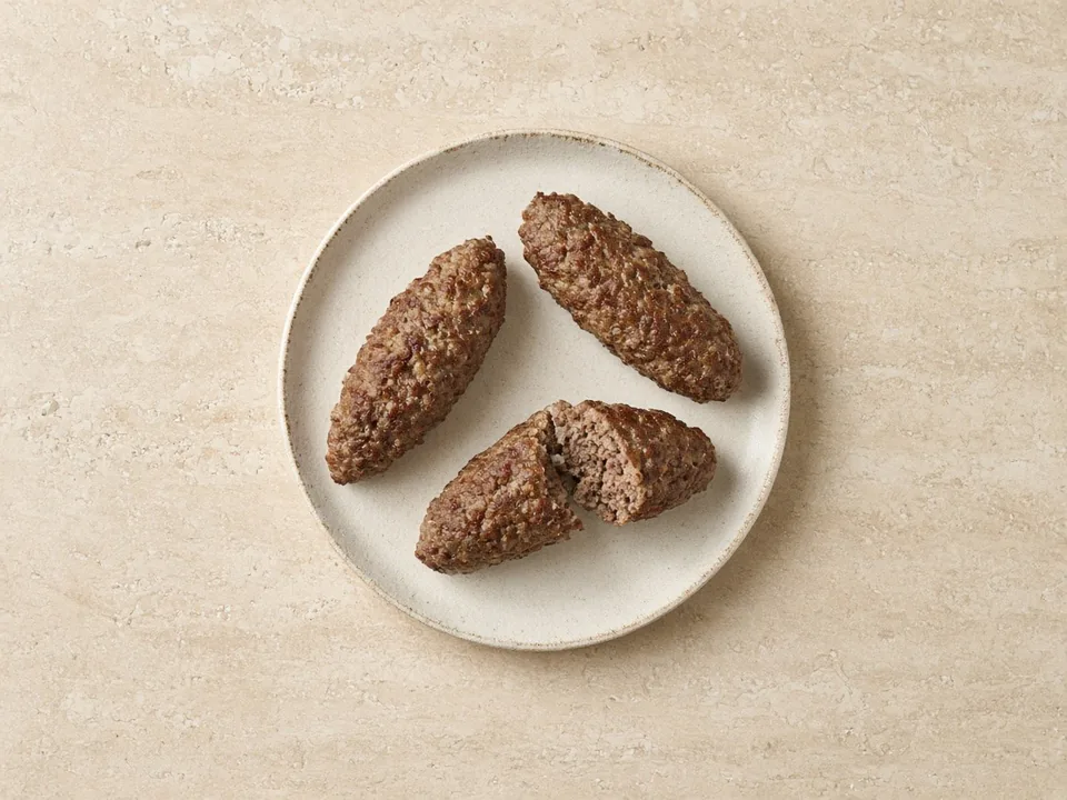 Bison for 6 months+: tender strips, soft patties or minced