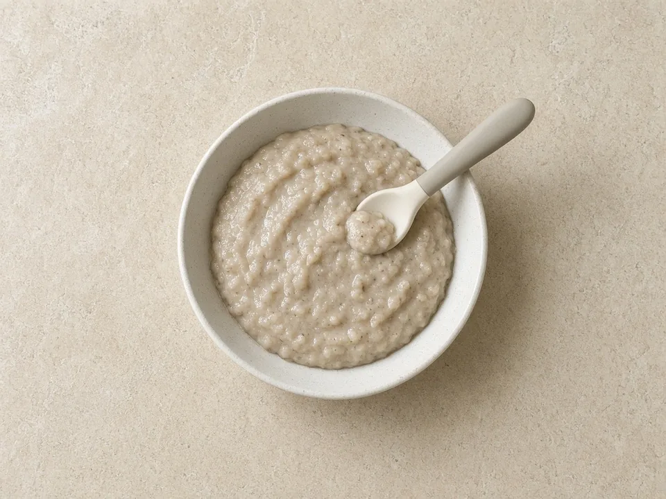 Black-eyed peas for 6 months+: smooth mash or bean fingers