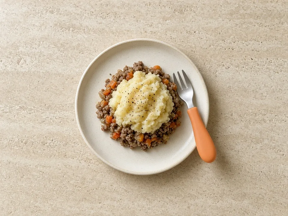 Black pepper for 18 months+: ground pepper in family dishes