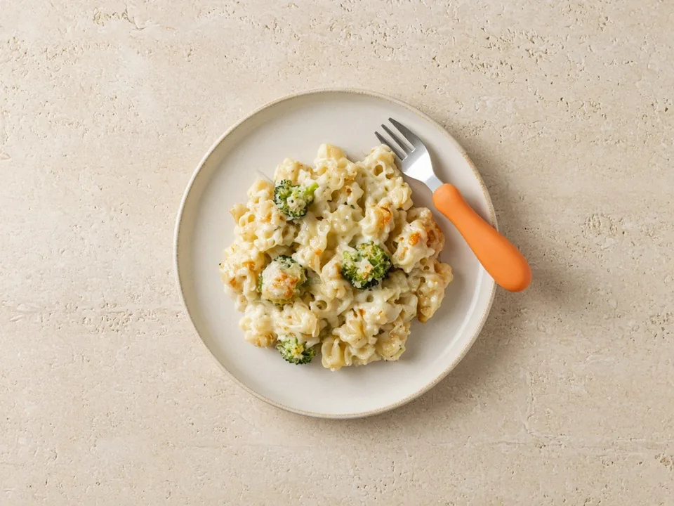 Blue cheese for 12 months+: cooked into family dishes