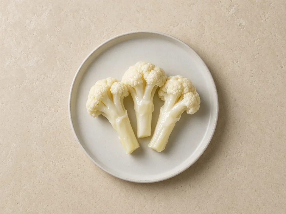 Blue cheese for 6 months+: a little, cooked and melted into food