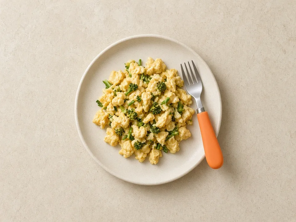 Broccolini for 18 months+: soft-cooked pieces or in dishes