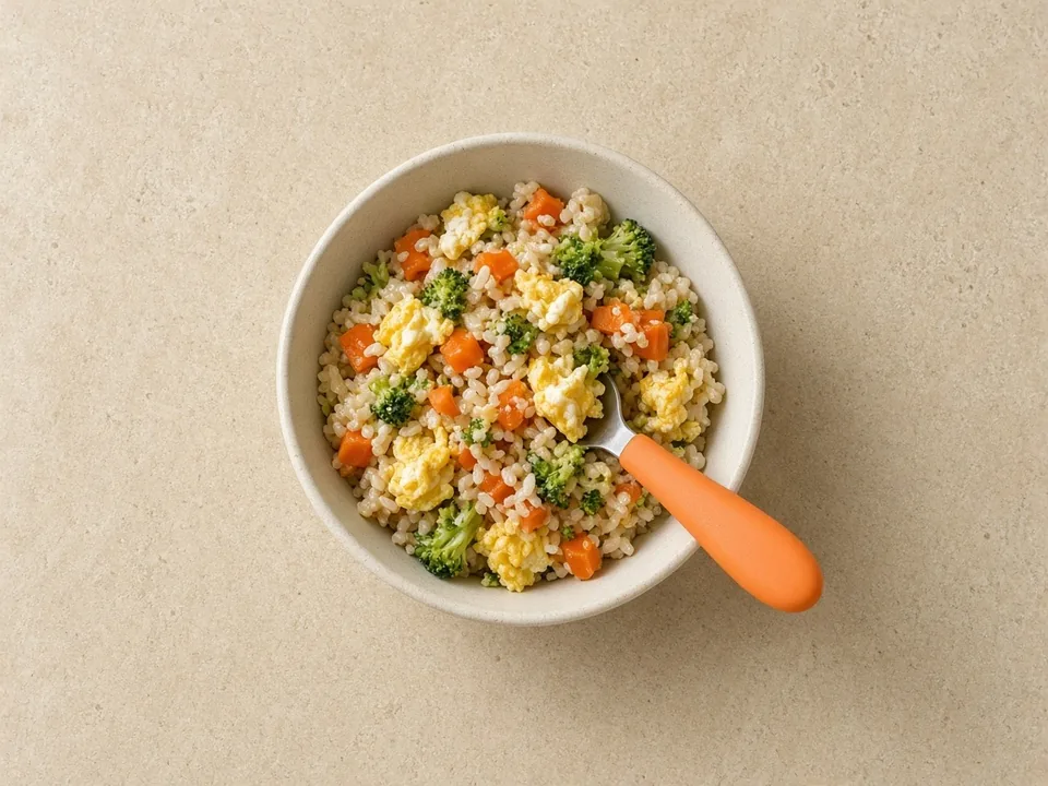 Brown rice for 18 months+: rice dishes