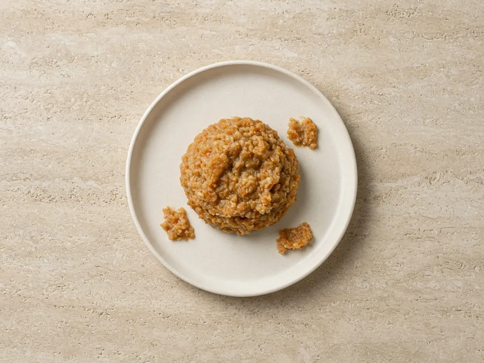 Buckwheat for 9 months+: mashed buckwheat to scoop or pinch