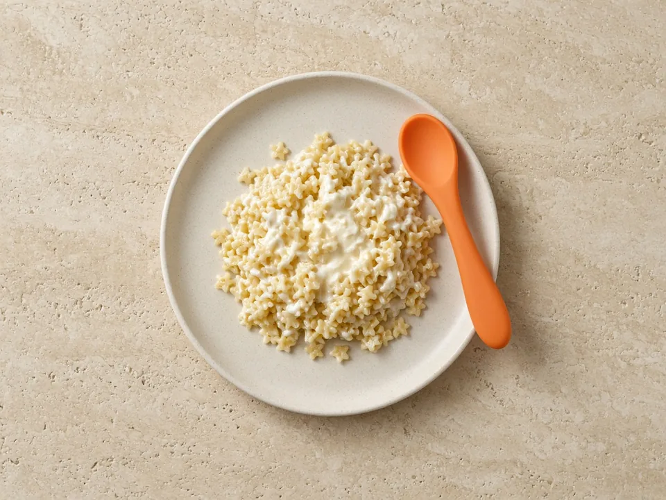 Burrata for 9 months+: small torn pieces, or stirred into warm food