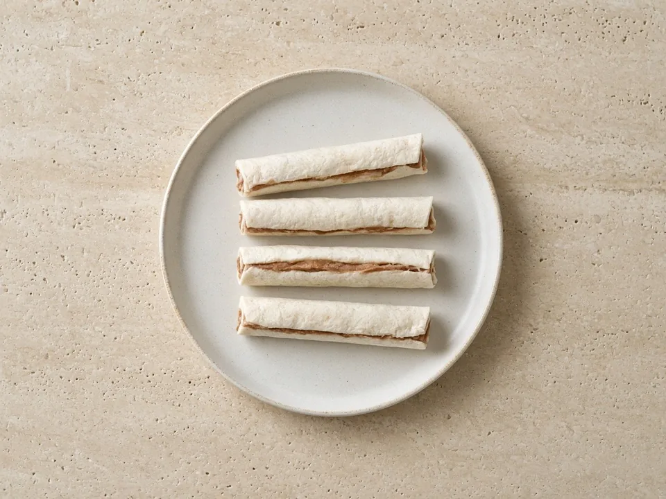 Burrito for 6 months+: thin burrito strips, or a burrito bowl mash