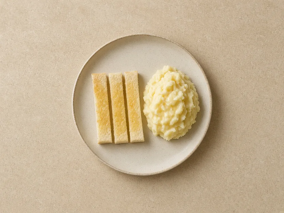 Butter for 6 months+: melted into food or spread thin