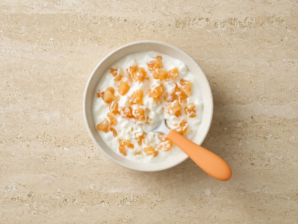 Cantaloupe for 9 months+: small soft pieces