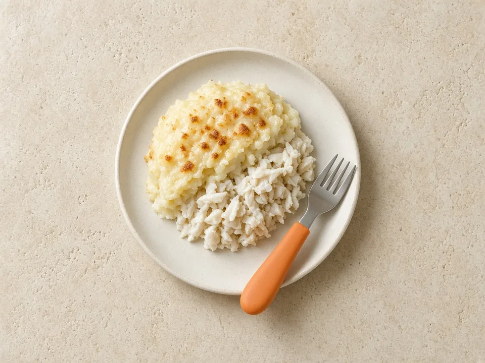 Catfish for 12 months+: pieces or in family meals