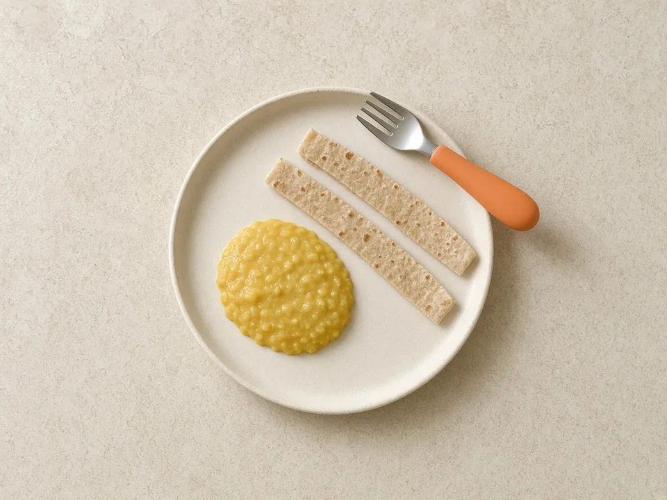 Chapati for 12 months+: chapati with family meals