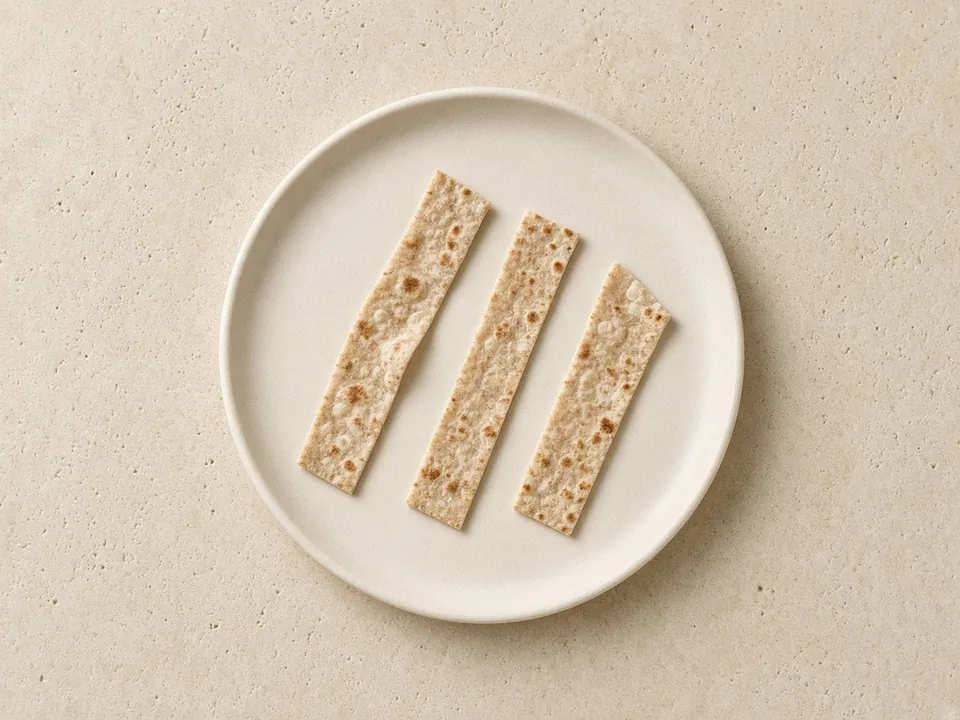 Chapati for 6 months+: soft chapati fingers