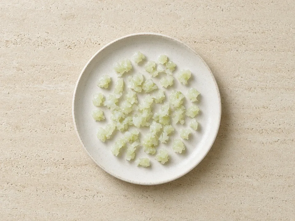 Chayote for 9 months+: small soft pieces