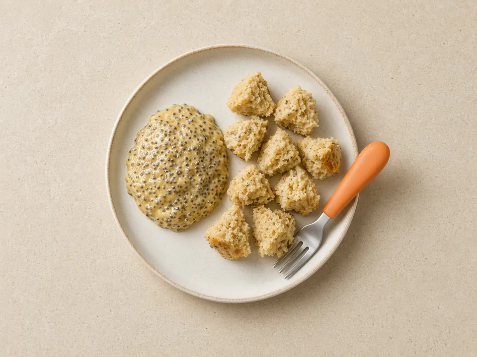 Chia seeds for 18 months+: soaked chia in family meals