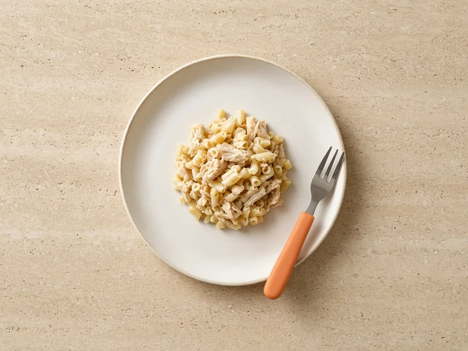 Chicken for 12 months+: shredded or in family meals