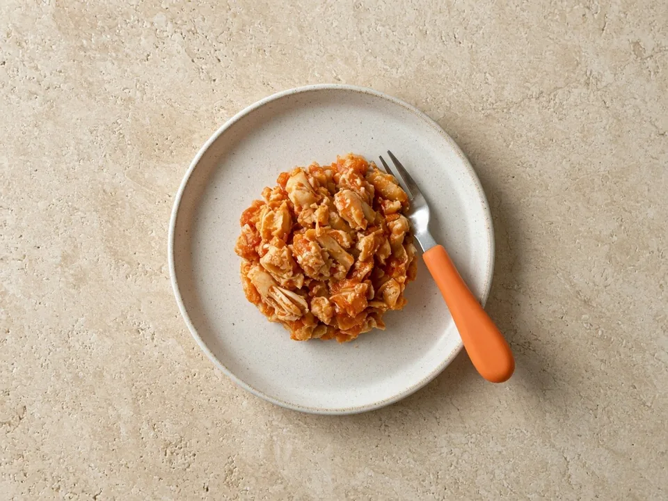 Chickpeas for 12 months+: flattened chickpeas, hummus or in dishes