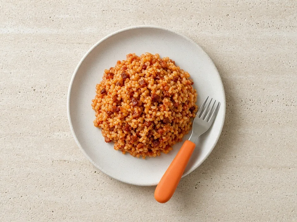 Chorizo for 3 years+: small pieces, still occasional