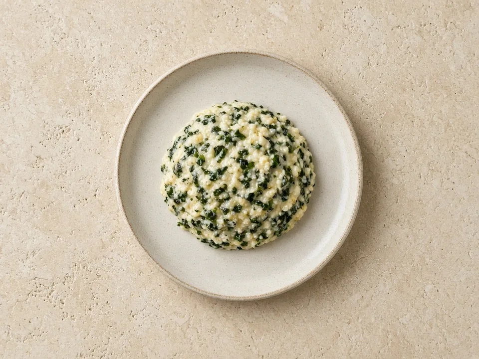 Collard greens for 9 months+: finely chopped in dishes