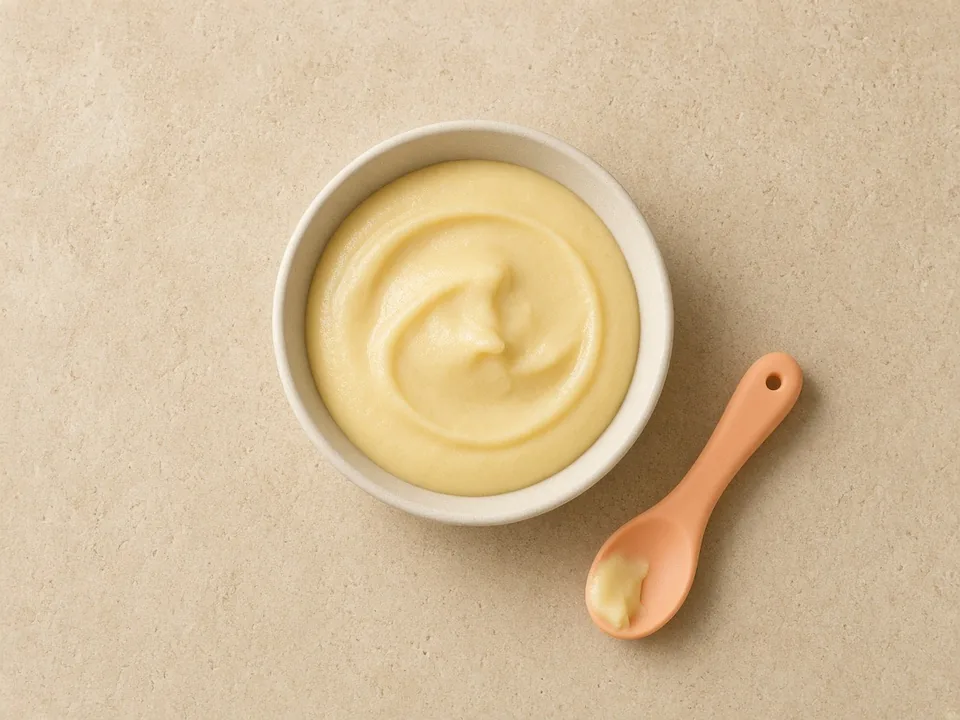 Corn for 6 months+: blended or mashed corn