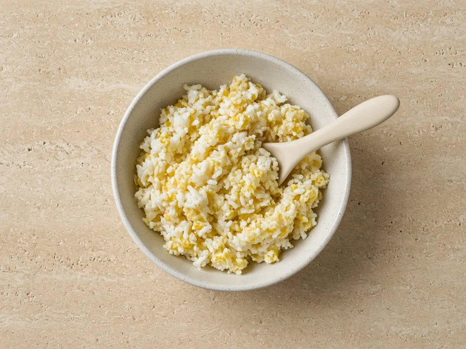 Corn for 9 months+: mashed corn