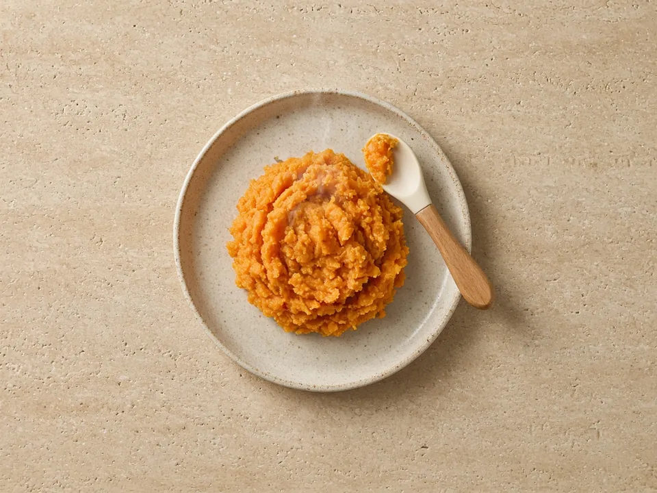 Cotija for 6 months+: a pinch heated into a soft food