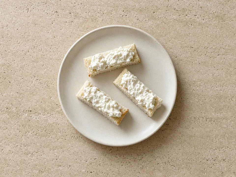 Cottage cheese for 6 months+: pre-loaded spoon or spread on soft foods