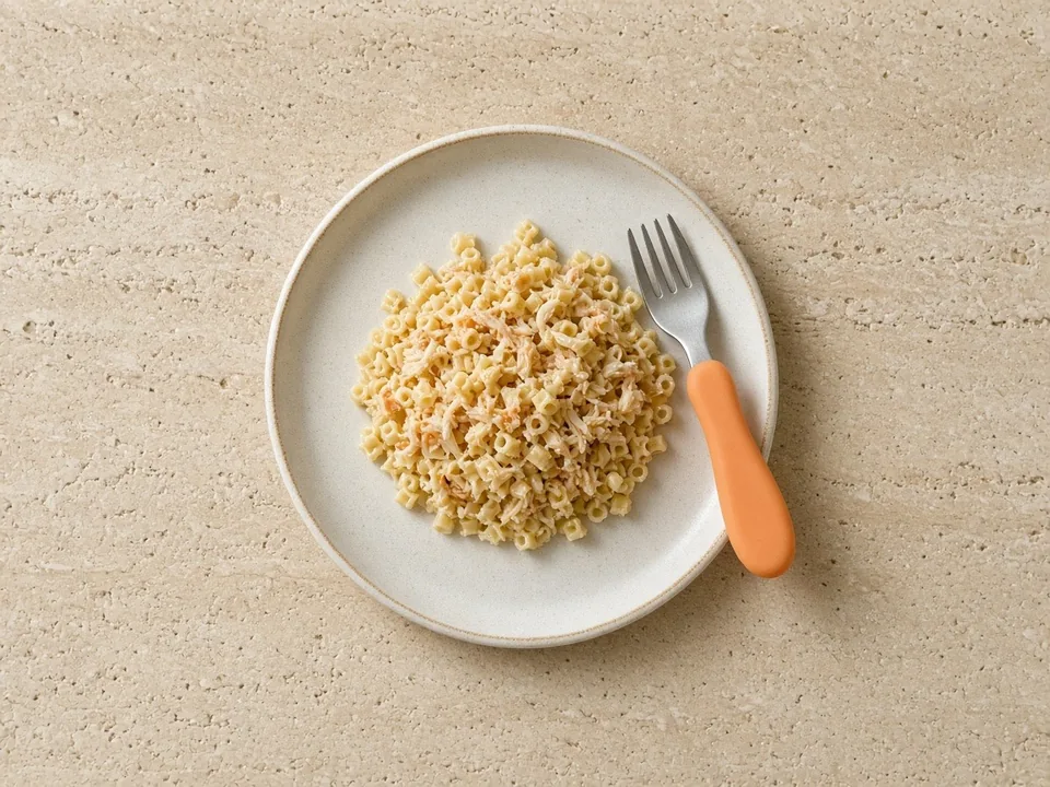 Crab for 12 months+: shredded or in family meals
