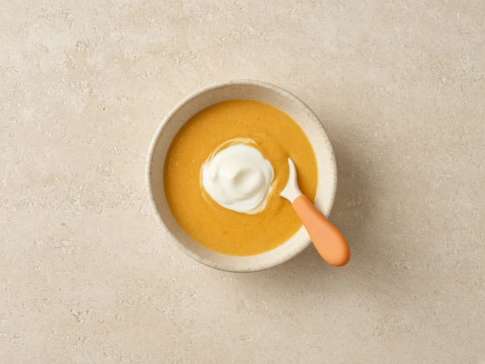 Crème fraîche for 12 months+: dip, topping or sauce