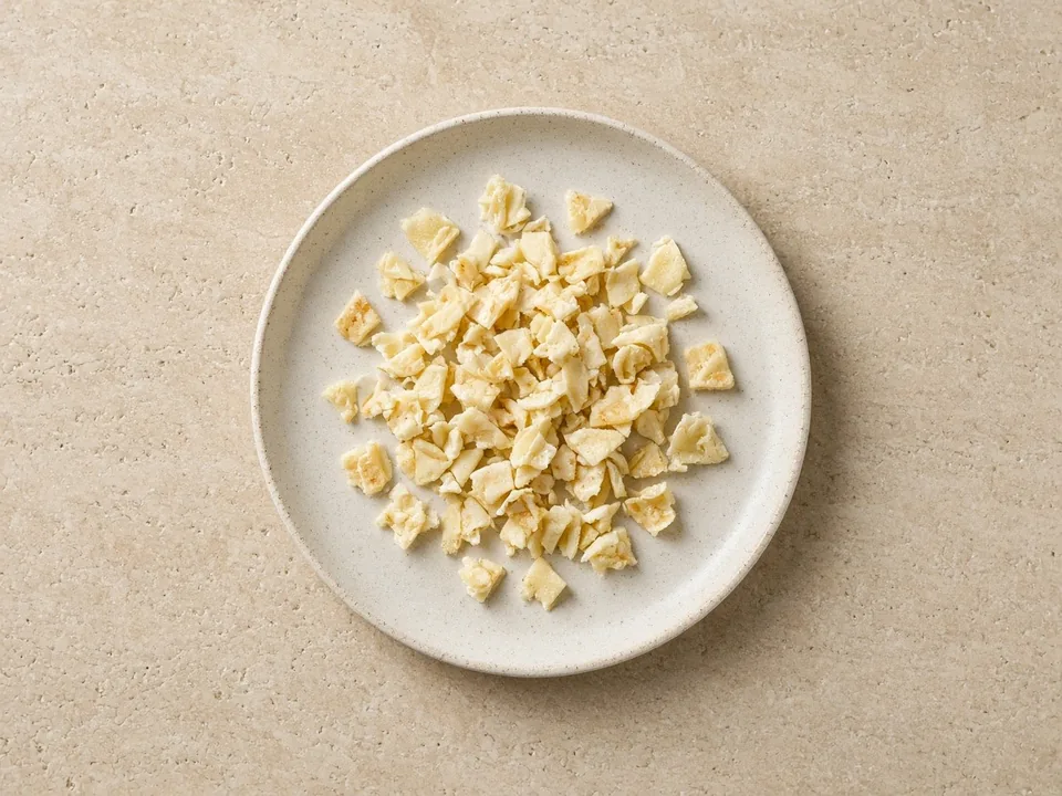 Crepes for 9 months+: small soft pieces or strips