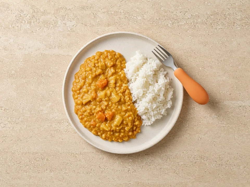 Curry for 12 months+: curry from the family pot