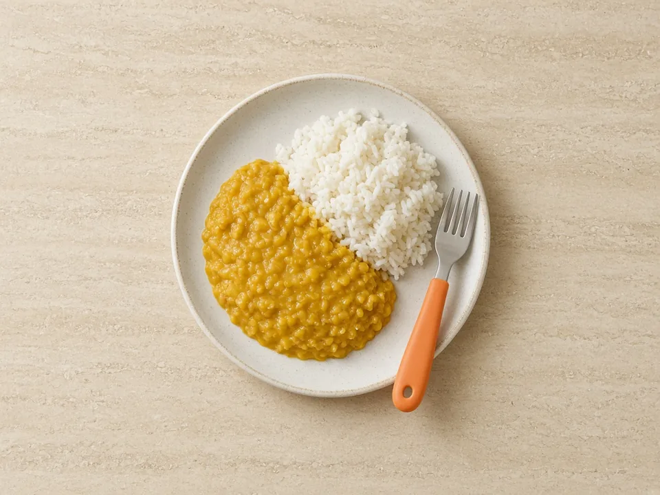 Dal for 12 months+: dal from the family pot