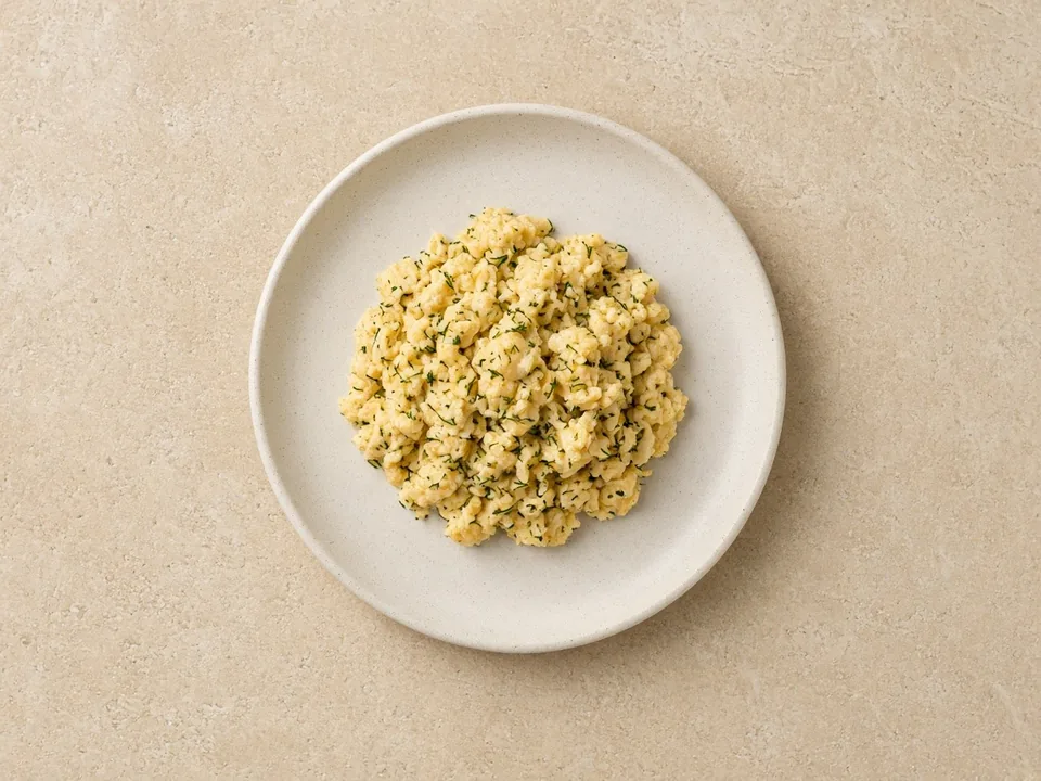 Dill for 9 months+: finely chopped, cooked into dishes