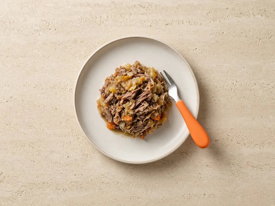 Duck for 18 months+: pieces or mixed into dishes