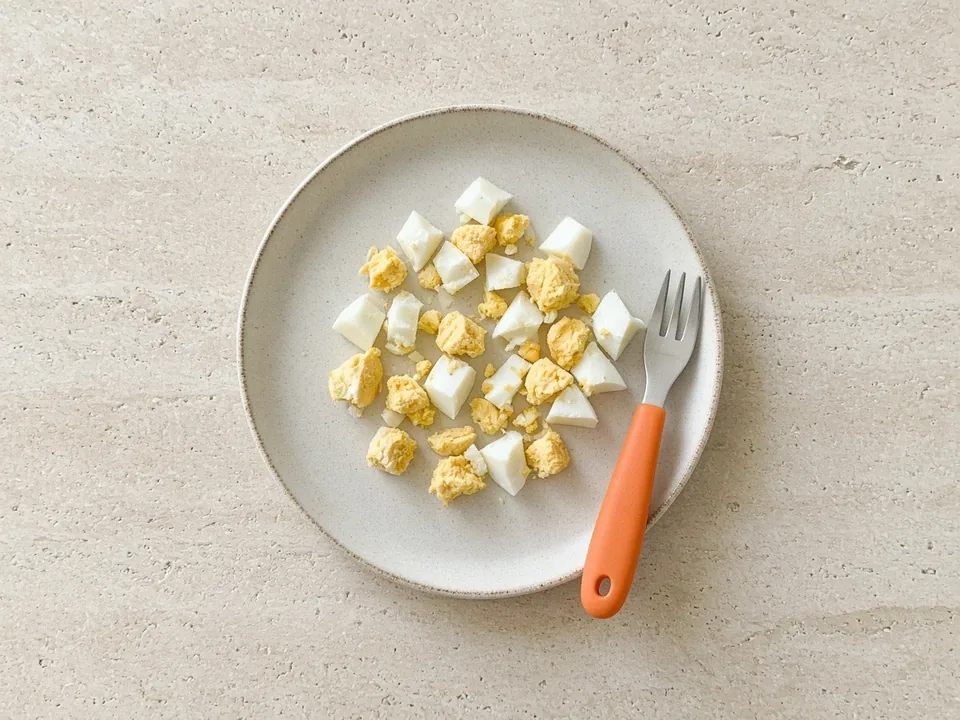 Duck eggs for 12 months+: scrambled, boiled or in recipes