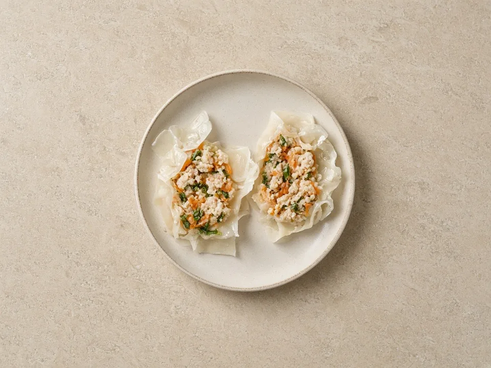 Dumplings for 6 months+: flattened dumplings or soft strips