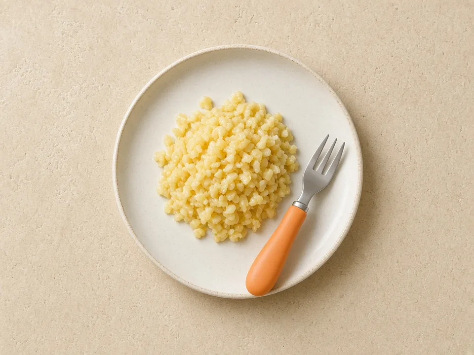 Durian for 12 months+: small pieces or in dishes