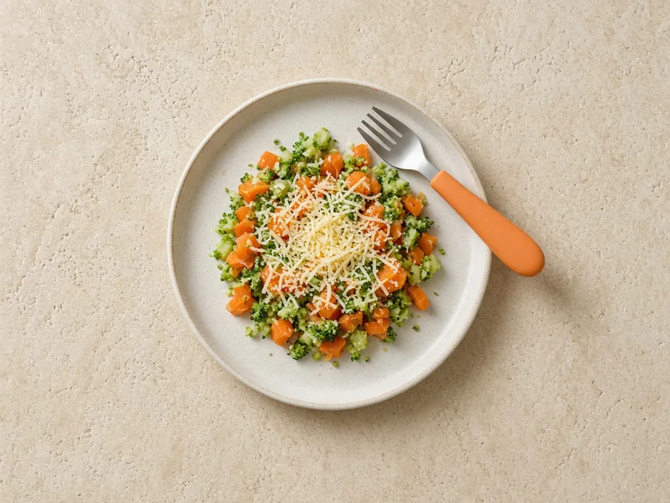 Edam for 18 months+: thin slices, shredded or in dishes