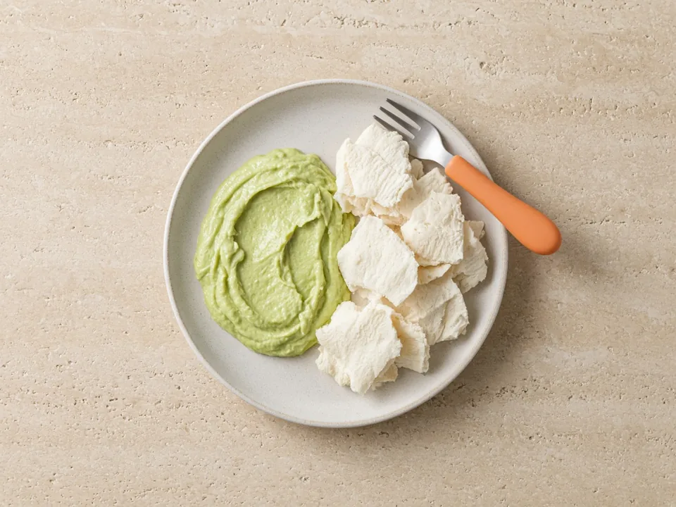 Edamame for 18 months+: flattened or in family meals