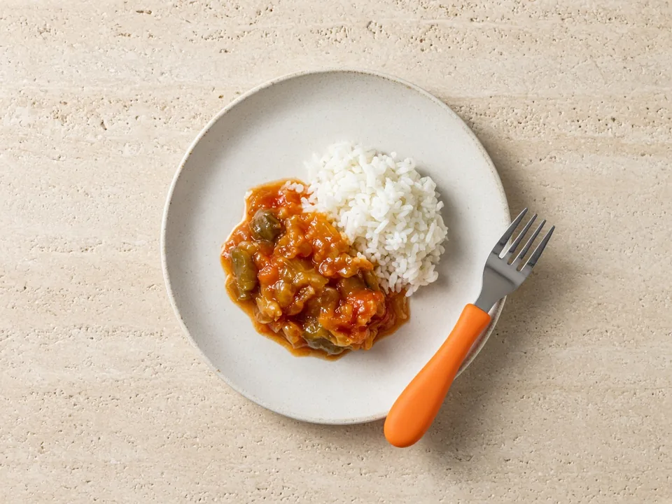 Eggplant for 18 months+: soft-cooked pieces or in dishes